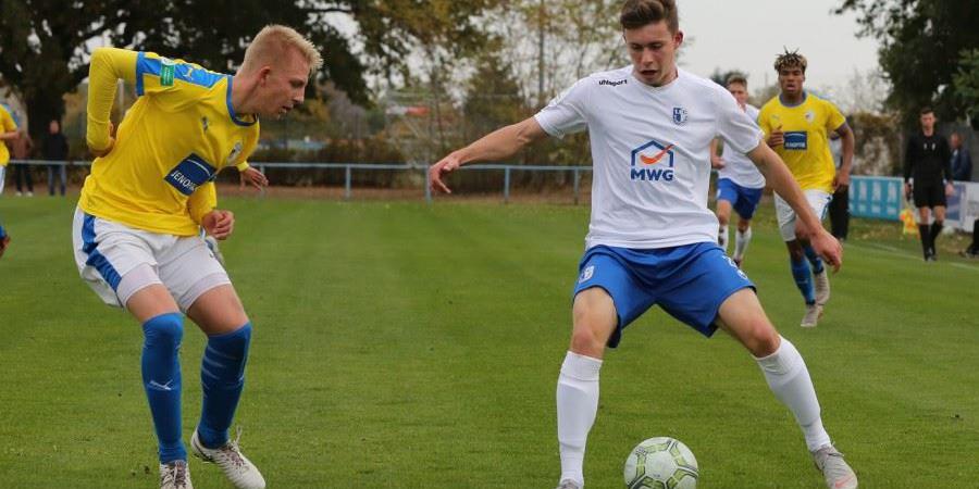 A-JUGEND FUSSBALLER DES 1. FC MAGDEBURG BESIEGEN CARL ZEISS JENA