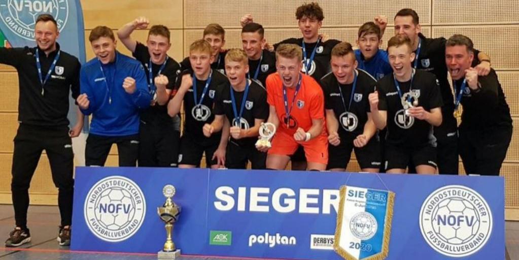 U15 des 1.FC Magdeburg gewinnt NOFV-Futsal-Cup