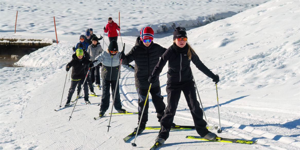 Erster Ausbildungstag im Skicamp 