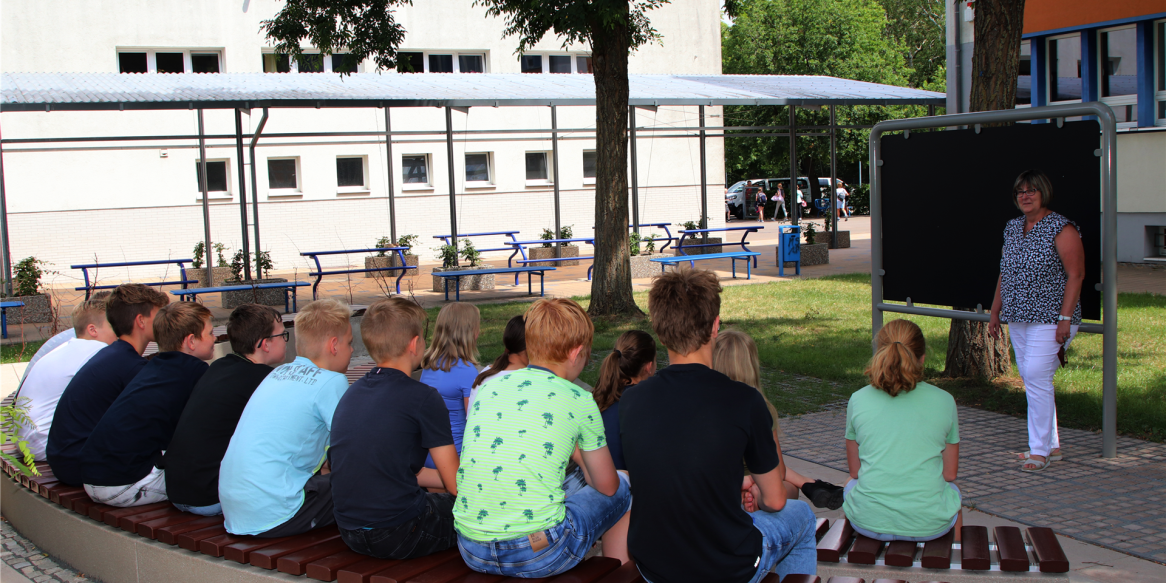 Grünes Klassenzimmer eingeweiht!