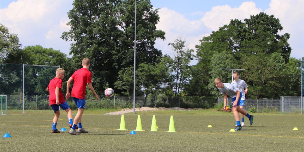 Eine Trainingseinheit der besonderen Art absolvierten heute fünf Schüler des Sportgymnasiums.