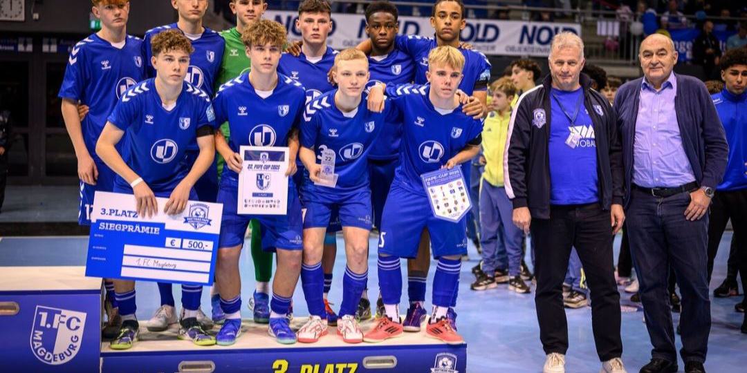 22. Pape-Cup - dritter Platz für den 1. FC Magdeburg