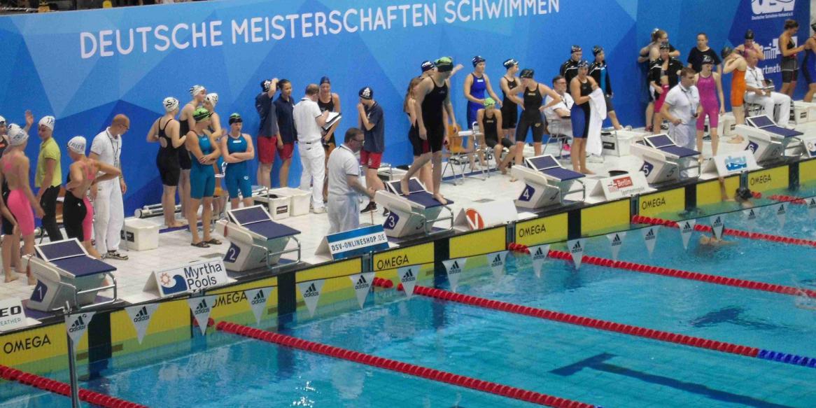 Finale bei den Deutschen Jahrgangsmeisterschaften der Schwimmer